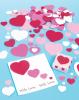 Samolepící pěnová srdce  (E392)