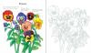 Flowers to colour