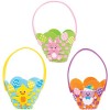 Sada k výrobě velikonočního košíčku (4 ks) (AT453)