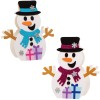 Kartonoví sněhuláci (6ks) - přáníčko AX531 