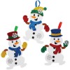 Sada k výrobě dekorace sněhuláci - nové (8ks) AX516
