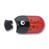 Ořezávátko Faber Castell Ladybird dvojité s pryží zásobník