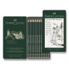 Grafitová tužka Faber Castell Castell 9000 Design plech 12ks