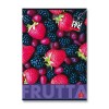 Fruits školní sešit A4 linkovaný mix motivů