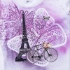 Nažehlovací nálepka 25x35cm - pařížské kolo