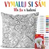 Polštářek s omalovánkou Floral