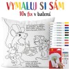 Polštářek s omalovánkou Vařila myšička