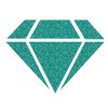 Diamantová barva Aladine Izink Diamond 24 Carats 80 ml - tyrkysová