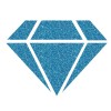 Diamantová barva Aladine Izink Diamond 24 Carats 80 ml - modrá