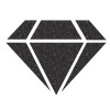 Diamantová barva Aladine Izink Diamond 24 Carats 80 ml - černá