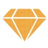 Diamantová barva Aladine Izink Diamond 24 Carats 80 ml - oranžová