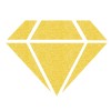 Diamantová barva Aladine Izink Diamond 24 Carats 80 ml - žlutá