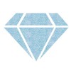 Diamantová barva Aladine Izink Diamond 24 Carats 80 ml - světle modrá