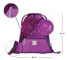 Baagl set 3 Zippy Unicorn Universe - Kreativ: aktovka, penál, sáček