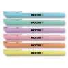 Zvýrazňovač Kores High Liner Pastel sada 6 barev