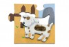 Djeco Puzzle hmatové Farma