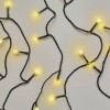 Osvětlení vánoční kuličky 8m-80 LED teplá bílá+5m přívodní kabel