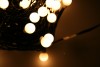 Osvětlení vánoční kuličky 8m-80 LED teplá bílá+5m přívodní kabel