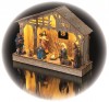 Osvětlení dřevěný betlém rozměr: 26 × 19 cm, 5 LED, teplá bílá