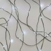 Osvětlení nano zelené 15 m - 150 LED studená bílá + 5m přívodní kabel + časovač