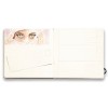 Akvarelové album Clairefontaine Fontaine Hot Pressed s pohledy, 21 x 21 cm, 24 listů, 300 g