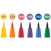 Popisovač Faber-Castell Pitt Artist Pen Brush Colour sada 8 ks, hrot B
