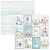 Sada scrapbookových papírů Studio Light, 30,5 x 30,5 cm (12 ks) – vánoční kolekce