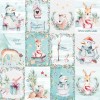 Sada scrapbookových papírů Studio Light, 30,5 x 30,5 cm (12 ks) – vánoční kolekce