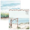 Sada scrapbookových papírů Studio Light, 30,5 x 30,5 cm (12 ks) – na pláži
