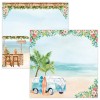 Sada scrapbookových papírů Studio Light, 30,5 x 30,5 cm (12 ks) – na pláži