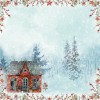 Sada scrapbookových papírů Studio Light, 30,5 x 30,5 cm (12 ks) – Let it Snow