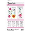 Gelová razítka Studio Light Quirky flowers (13 ks) – květinová fantazie