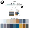 Blok barevných papírů Studio Light, A4 (36 listů) – odstíny hnědé a zelené