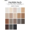 Blok barevných papírů Studio Light, A5 (36 listů) – zemité barvy