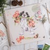 Kroužkové scrapbookové album Wrendale Designs – pes