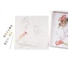 Malování podle čísel Wrendale Designs – pejsek s tulipány