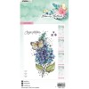 Gelová razítka Studio Light Blooming Butterfly (7 ks) – šeřík