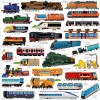 Usborne Book and Jigsaw Trains