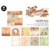 Blok podkladových papírů Autumn Bouquets , 36 l. - Podzim na zahradě