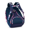 Studentský batoh + etue OXY Sport Flowers Blue