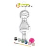 Kreativní sada Avenue Mandarine Doll to Paint Laureen