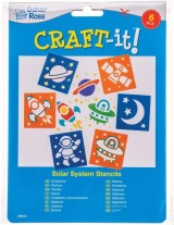 Šablony Sluneční soustava (AR940) 6ks