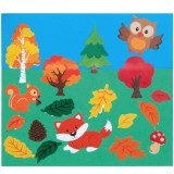 Samolepky Lesní zvířátka - role (AX208) 600ks