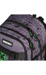 BAAGL Školní batoh Skate Minecraft TNT