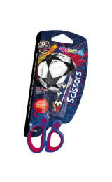 Nůžky kulaté 12,5 cm - Fotbal