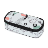 Studentský penál Case Supernova 21 A Pink/White/Turquoise