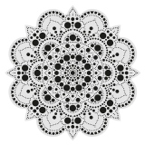 Sada na tečkování Aladine, 30 cm - Mandala 1