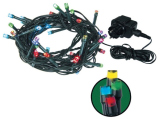 Vánoční osvětlení 24 m – 240 LED, multicolor, 8 funkcí + 5 m kabel