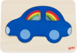 Goki Vrstvené puzzle auta