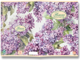 Nature Flowers školní sešit A5 čistý mix motivů